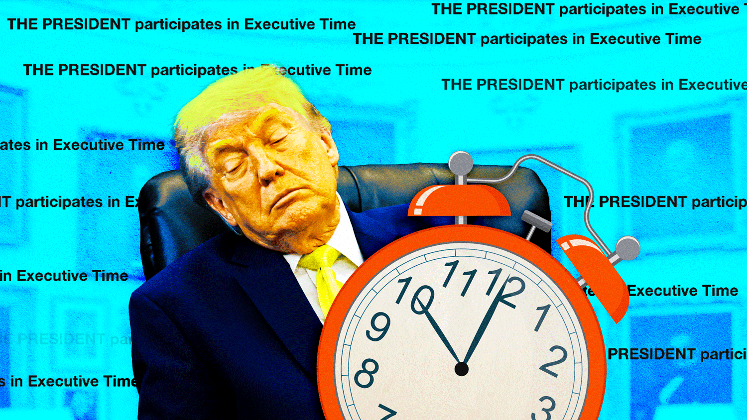 Sleepy Trump, 80, has schedule that leaves him MIA almost every morning
