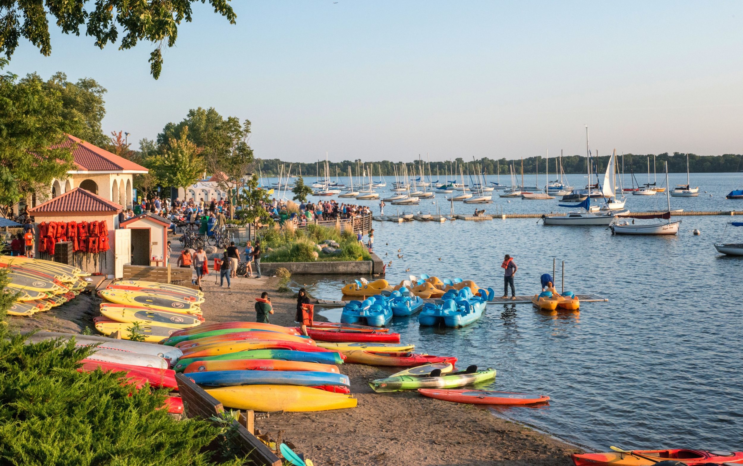 Residents spend weekends swimming, boating and fishing in Minnesota's lakes