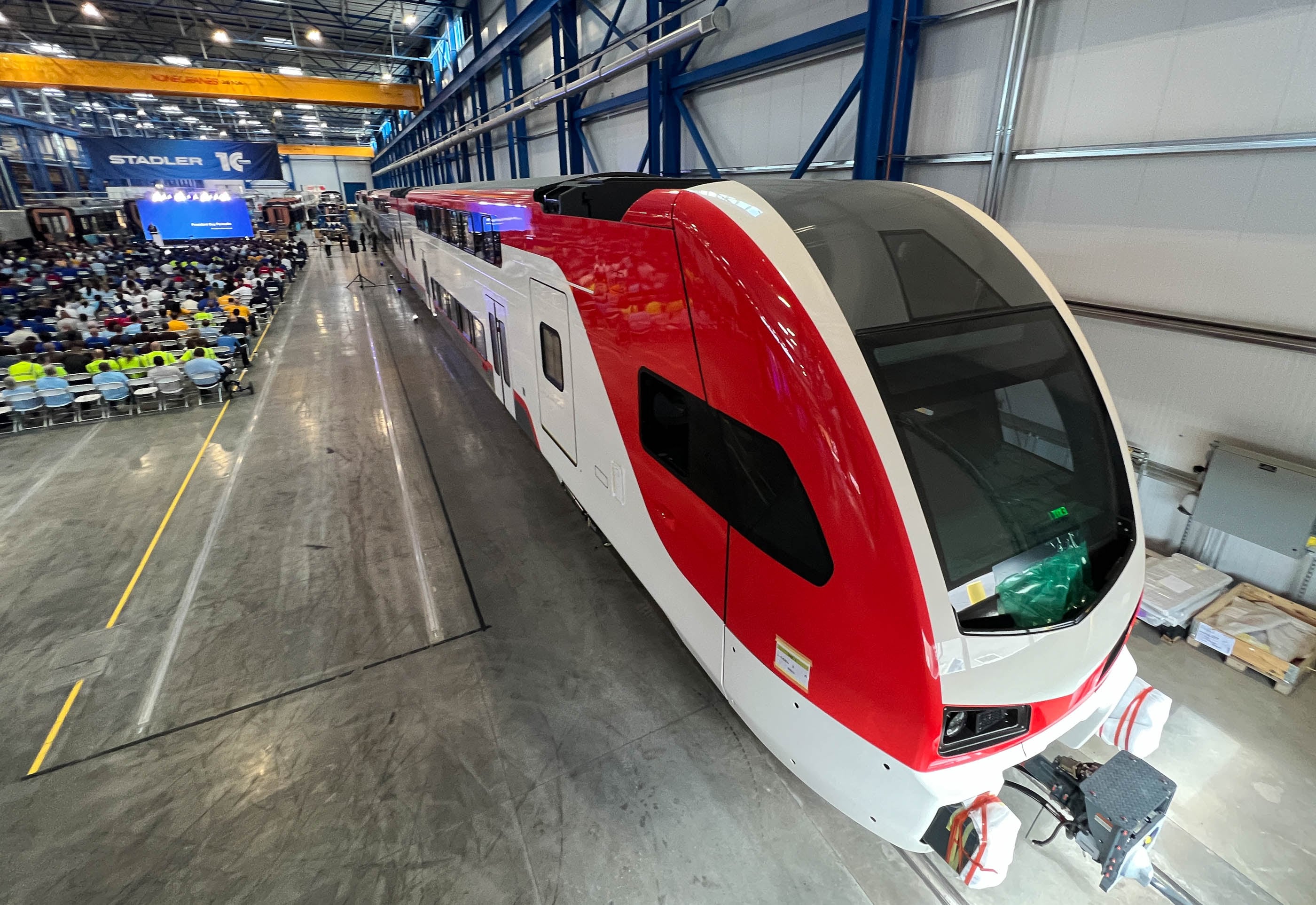 More trains are being built in Salt Lake City as a major facility ...