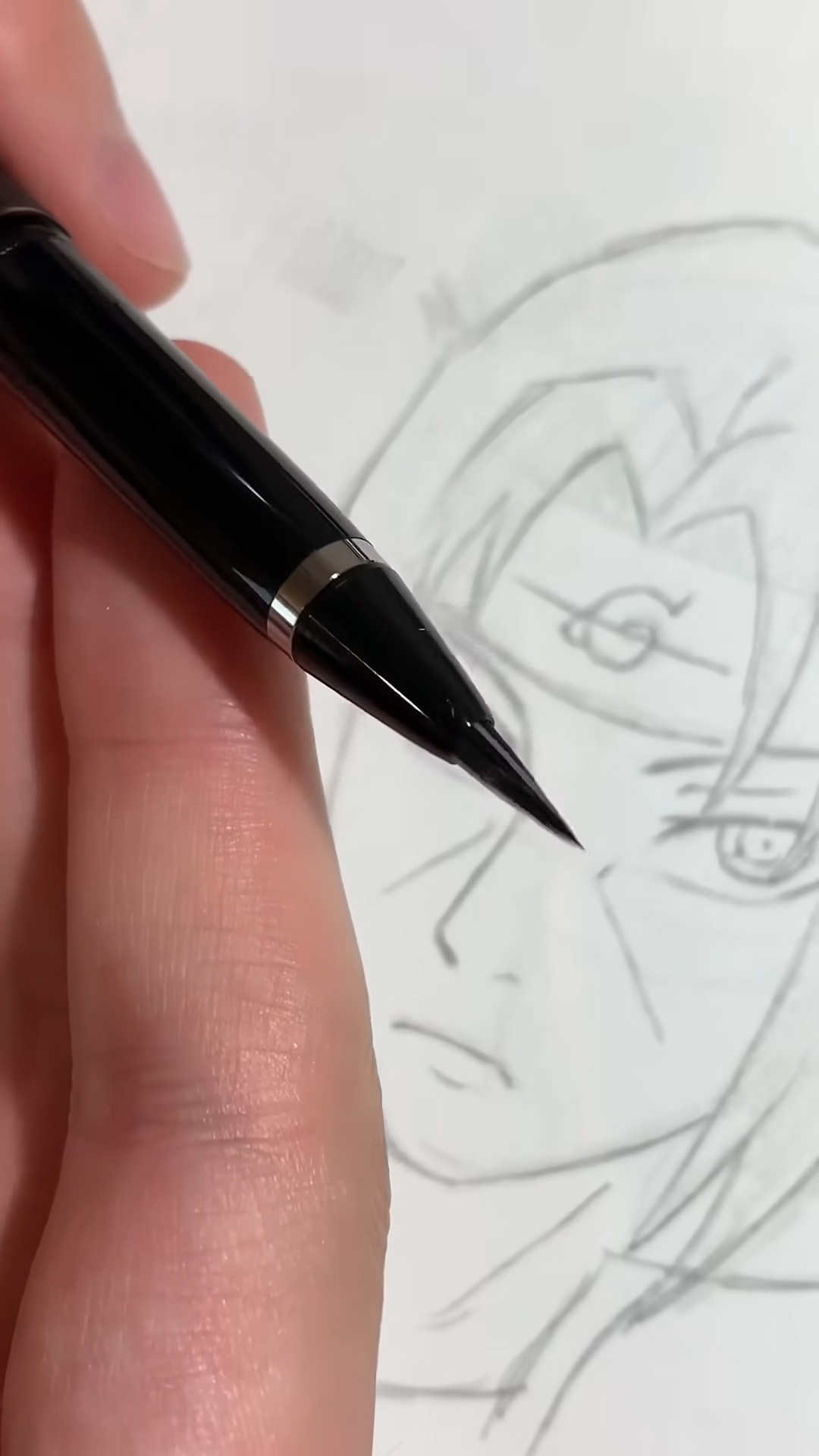 Trying out professional grade Japanese drawing equipment