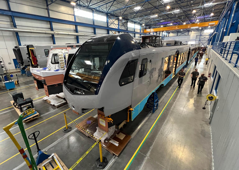 More trains are being built in Salt Lake City as a major facility ...