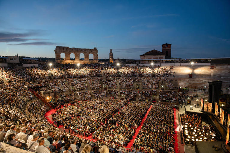 Verona Opera Festival marks 103rd edition at Roman amphitheater