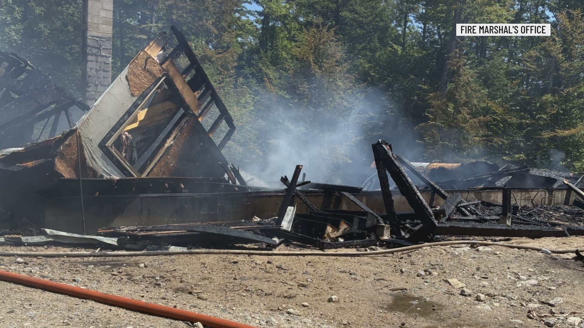 Fire destroys home in Naples