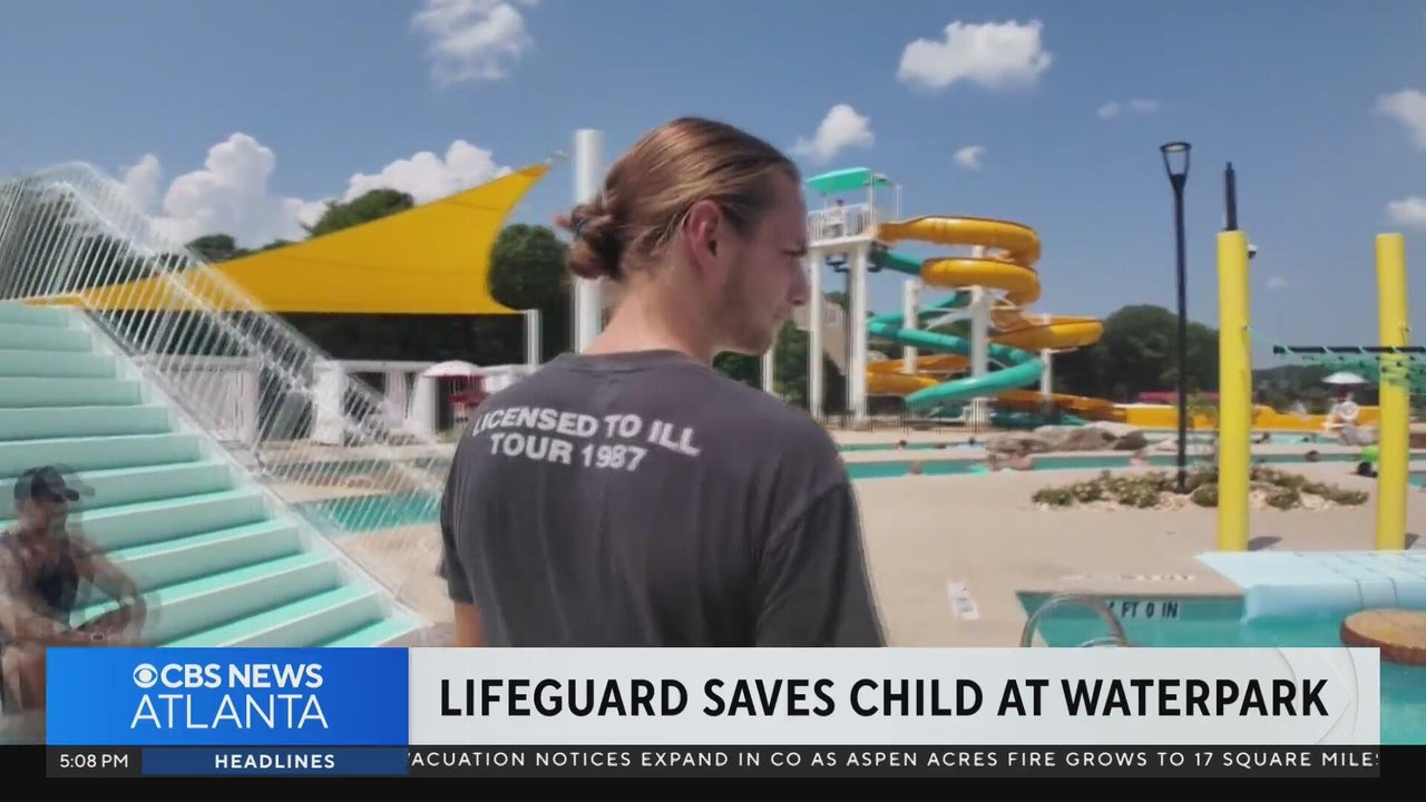 Georgia lifeguard saves child from drowning at waterpark