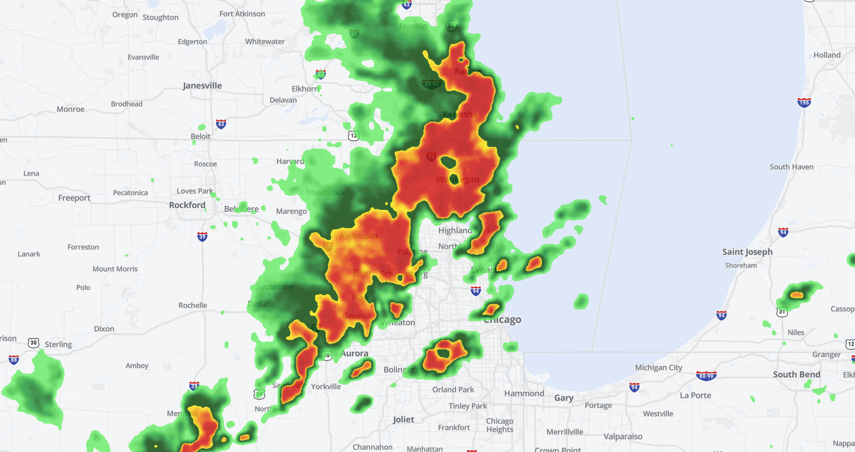 Live radar: Track July 3 storms across the Chicago area as warnings ...