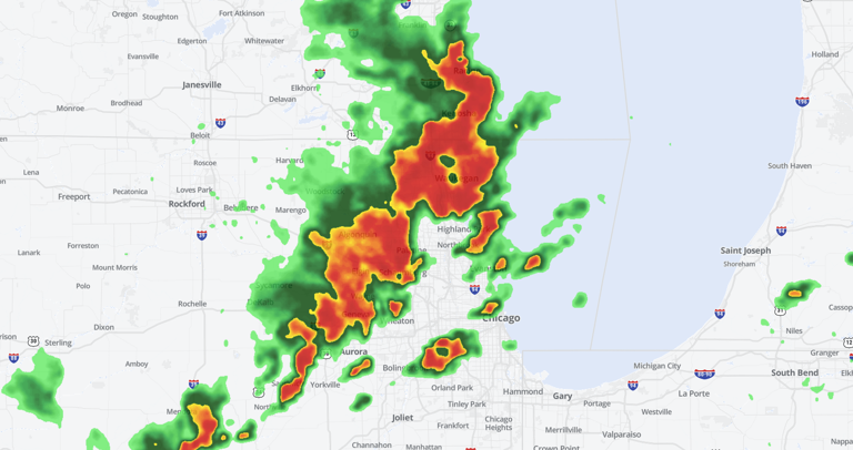 Live radar: Track July 3 storms across the Chicago area as warnings ...
