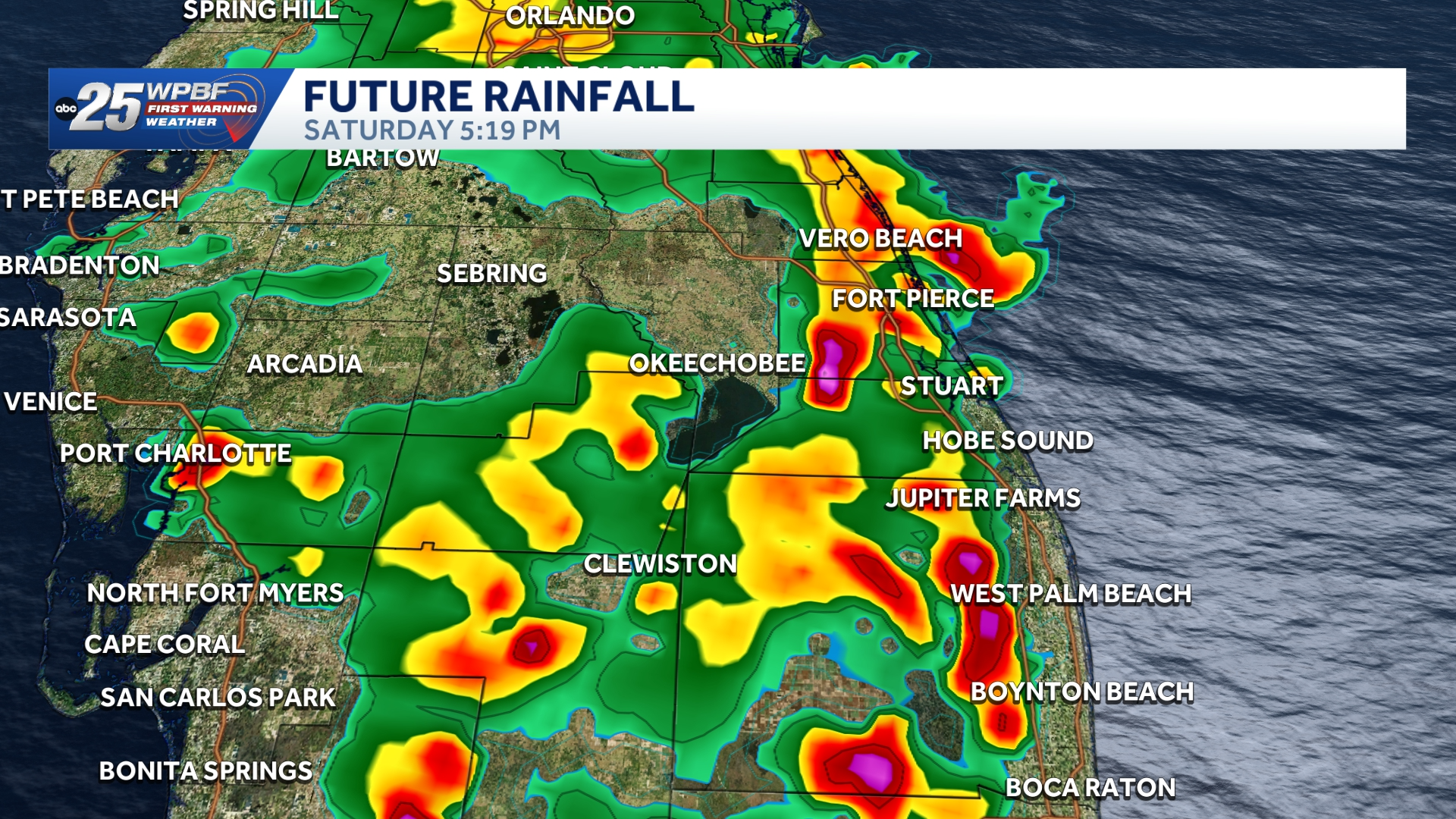 Heavy rain, lightning, and gusty winds expected July 4 weekend in South ...