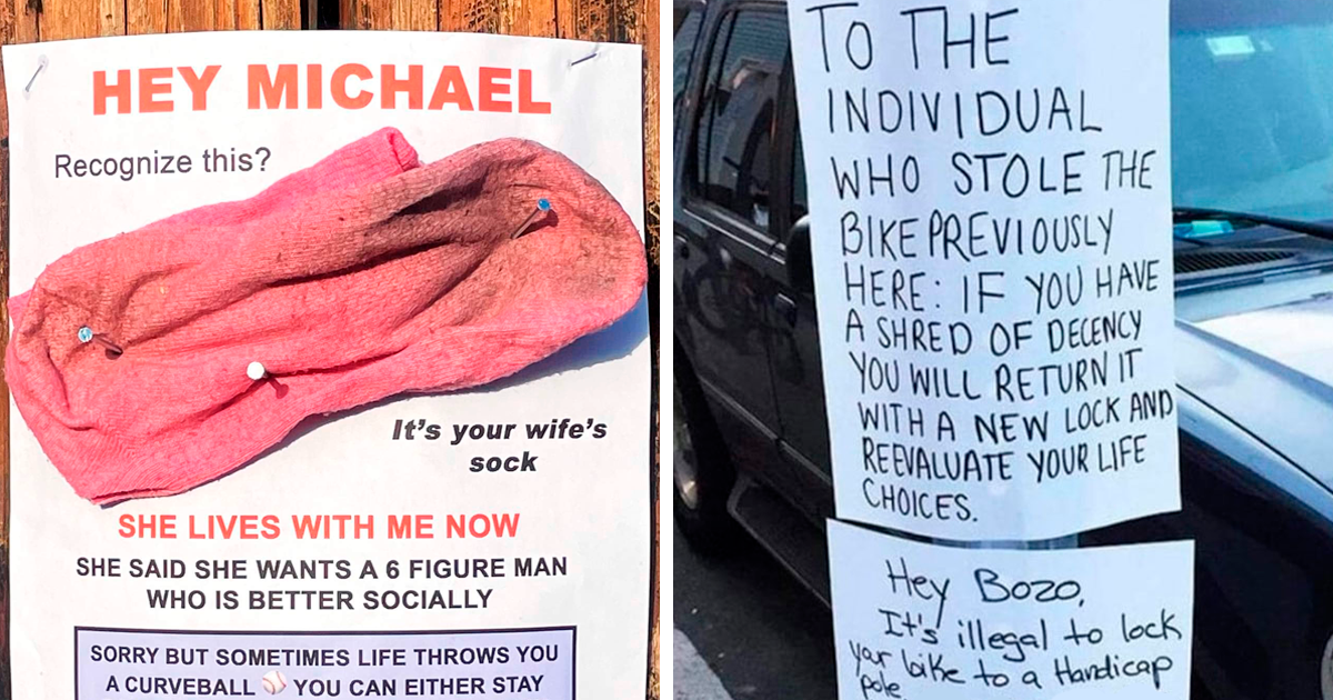 36 photos of creative signs far too funny to just walk past