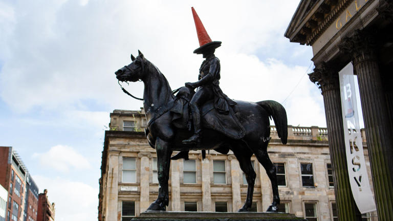 Tartan Army's World Cup traffic cone high jinks are taking over Scotland