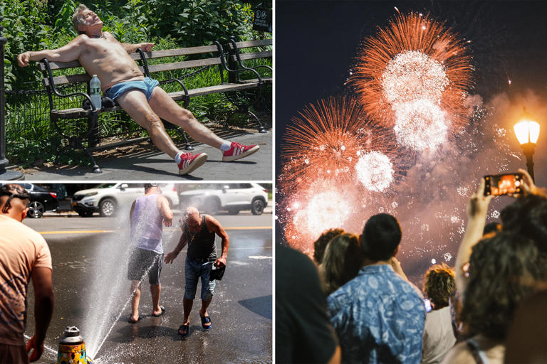 Soupy heat dome means 4th of July fireworks will look different this year