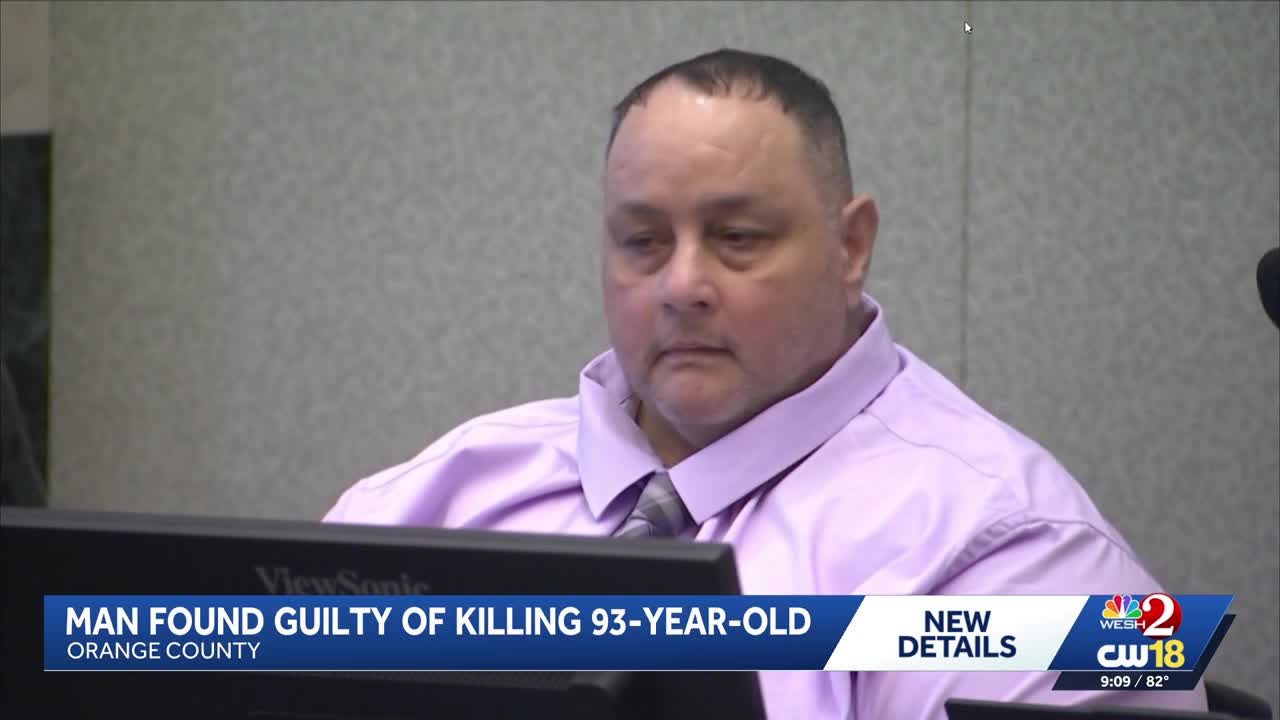 Man found guilty of killing 93-year-old woman in Orange County