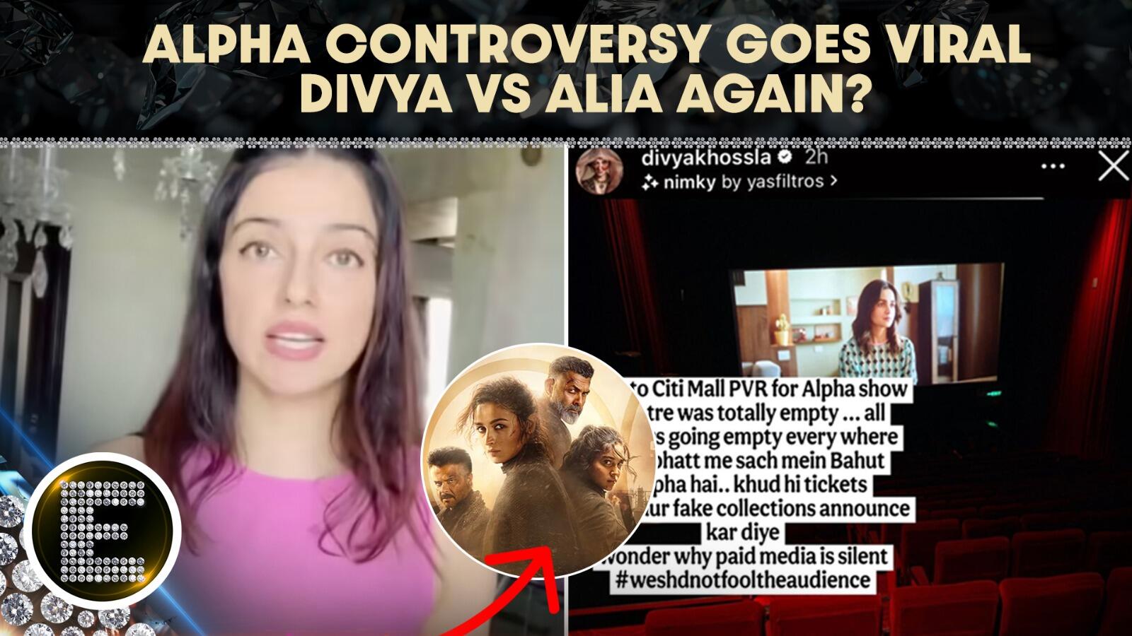 Alia Bhatt's Alpha dragged into controversy as Divya Khosla Kumar post ...