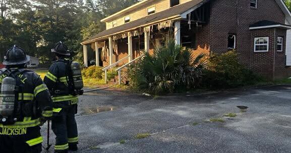 Crews respond to house fire in Florence County