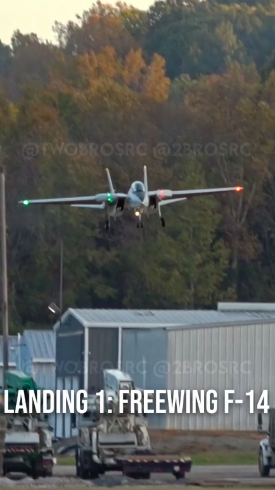 More butter for dinner RC plane smooth landing moment