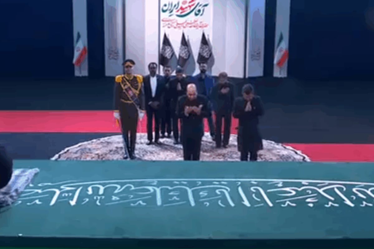 Indian govt representatives pay tributes to Iran's late Supreme Leader Ali Khamenei | Watch