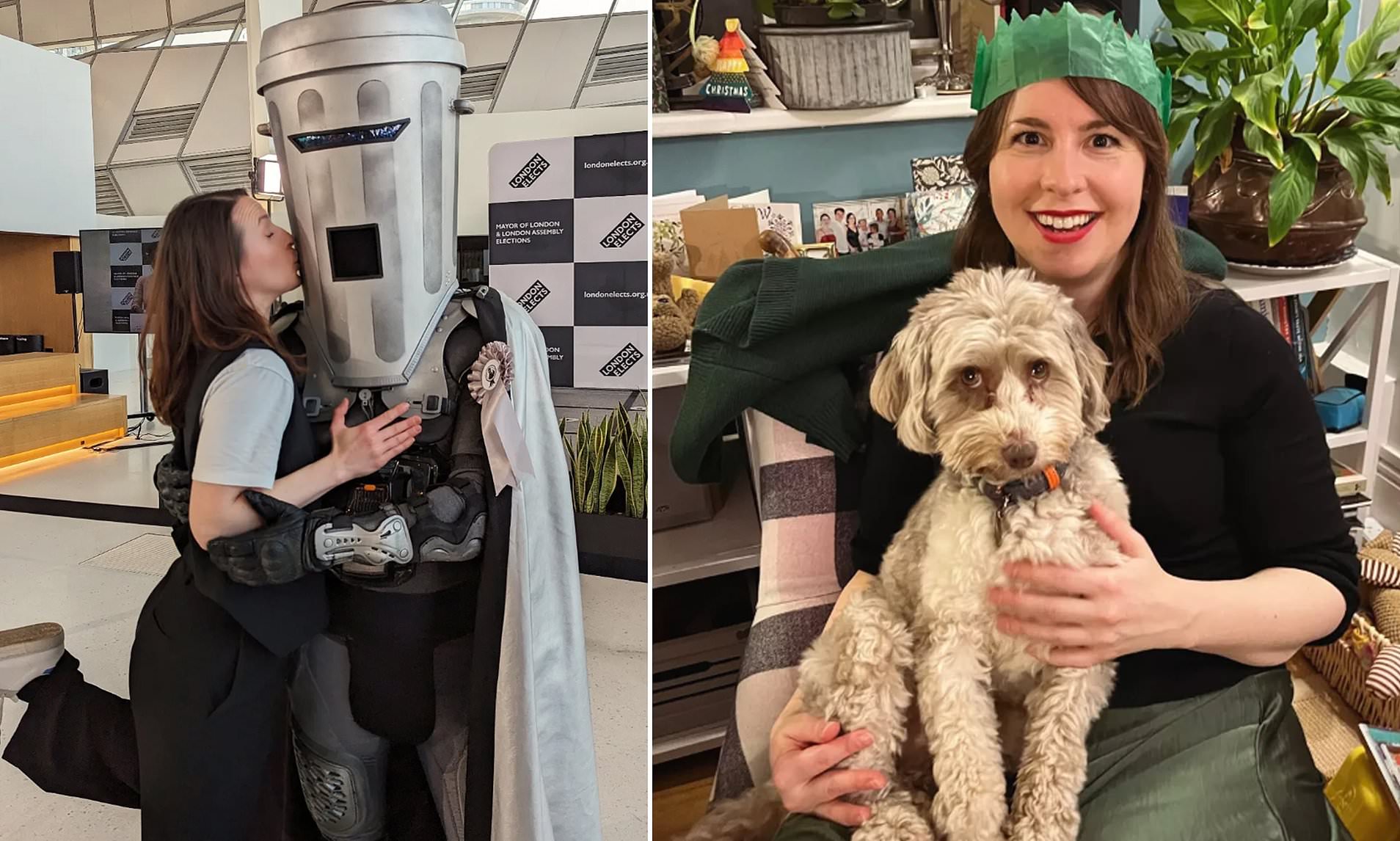 Meet Countess Binface: Mother-of-two married to 'intergalactic space warrior' taking on Nigel Farage