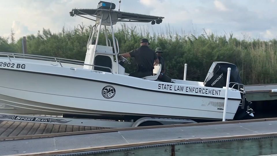 State law enforcement conducts search operations for missing teen, Nolan Wells, in Jackson County, Mississippi. - WLOX