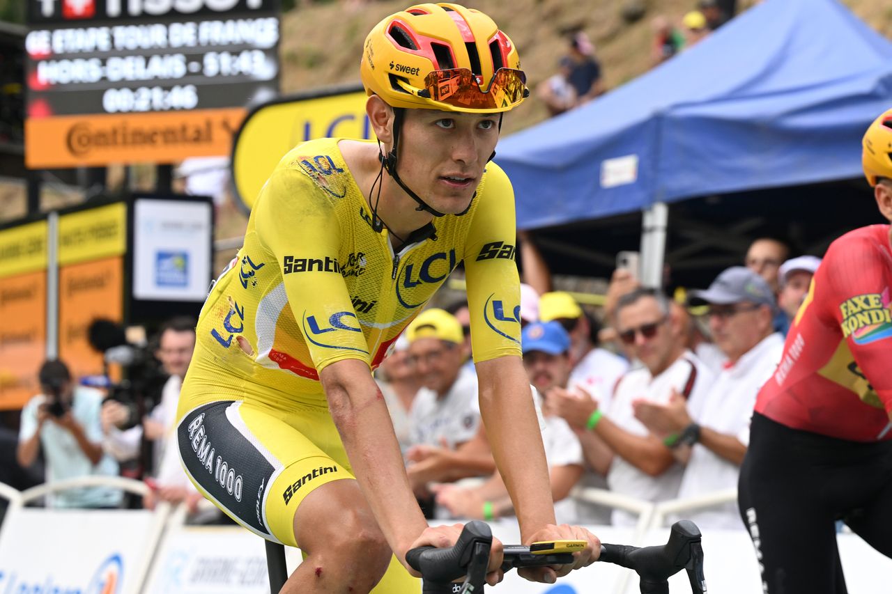 Torstein Træen breaks rib in heavy crash, cedes Tour de France yellow jersey to Tadej Pogačar