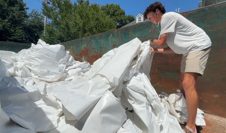 5 for good: Cohasset teen launches boat shrink wrap recycling effort