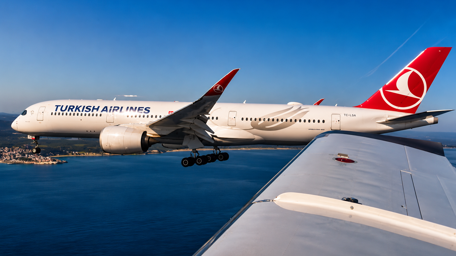Flying alongside Turkish Airlines’ A350 and B787