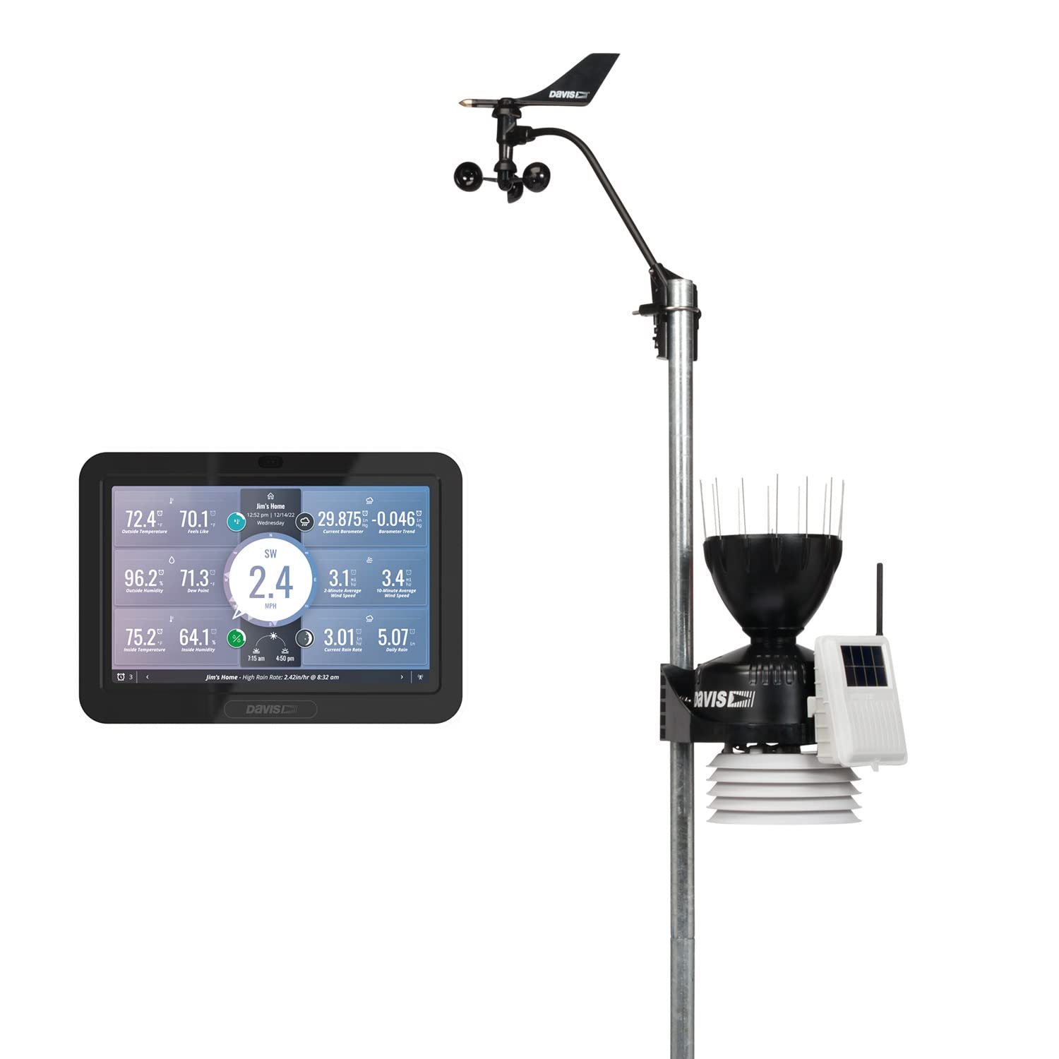 Davis Instruments Vantage Pro2 Wireless Weather Station with WeatherLink Console