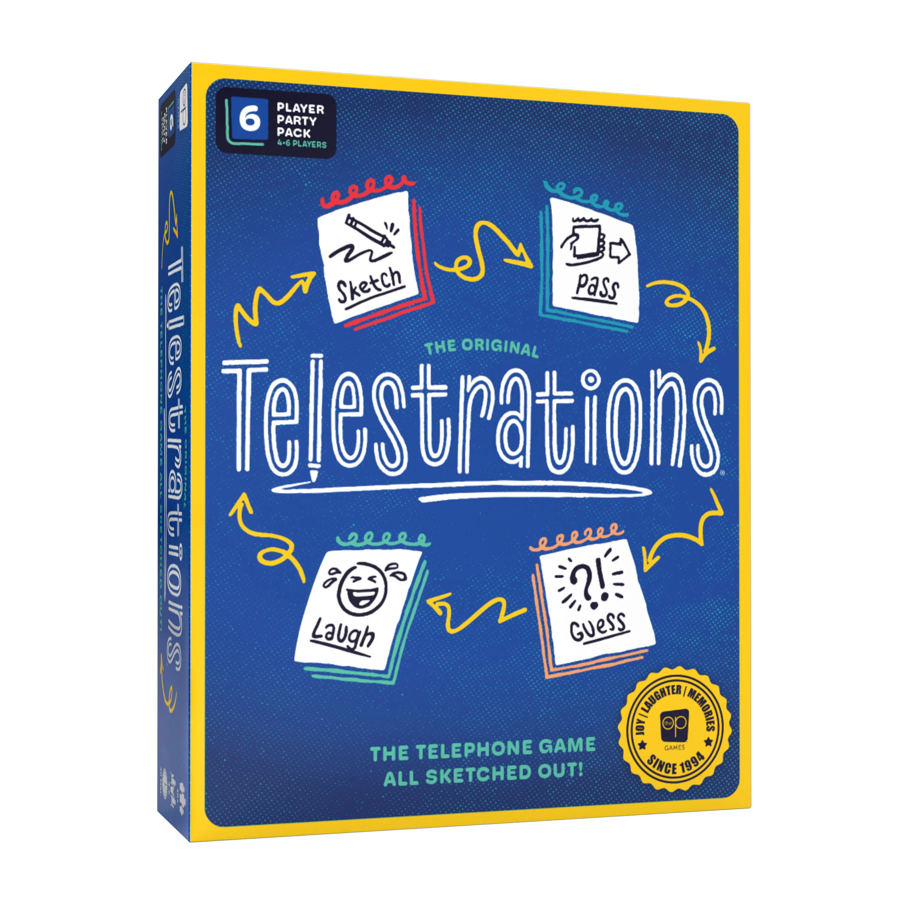 Photograph: courtesy the OP Games| Telestrations the game