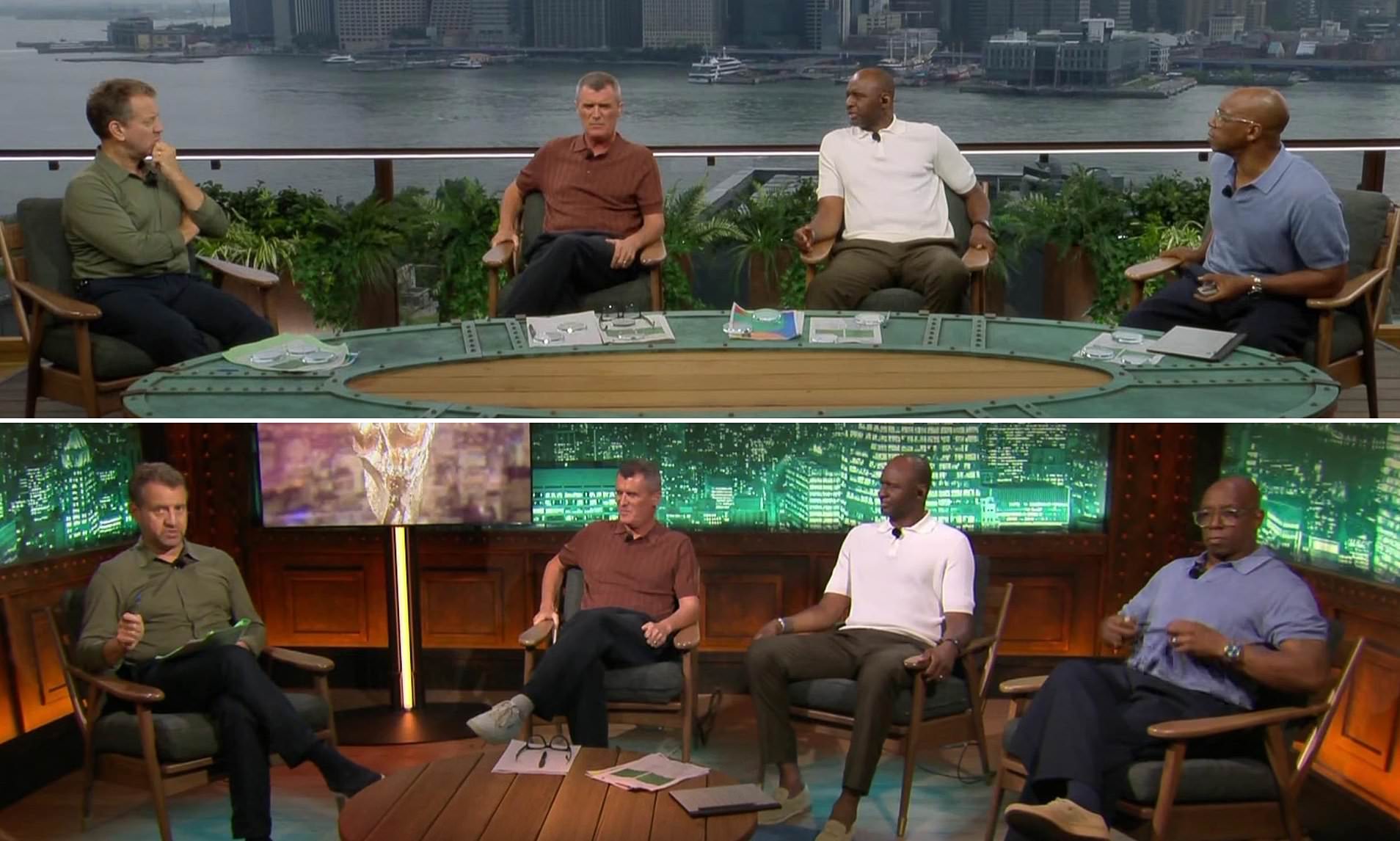 ITV forced to abandon insane World Cup studio ahead of France clash was New York is hit by storms