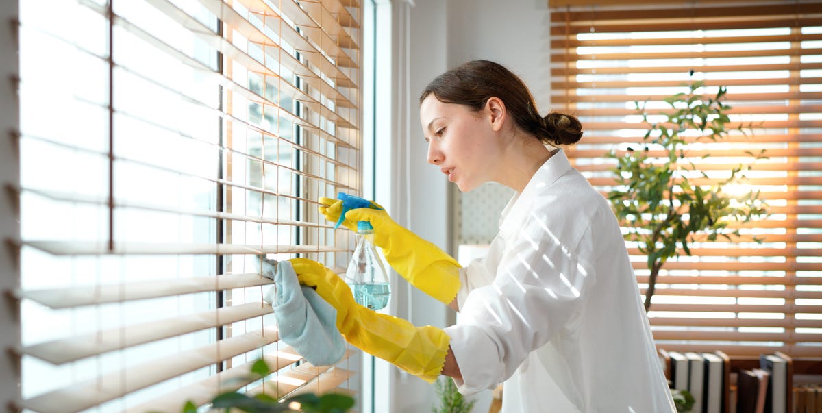 The fastest way to clean dusty blinds, according to experts