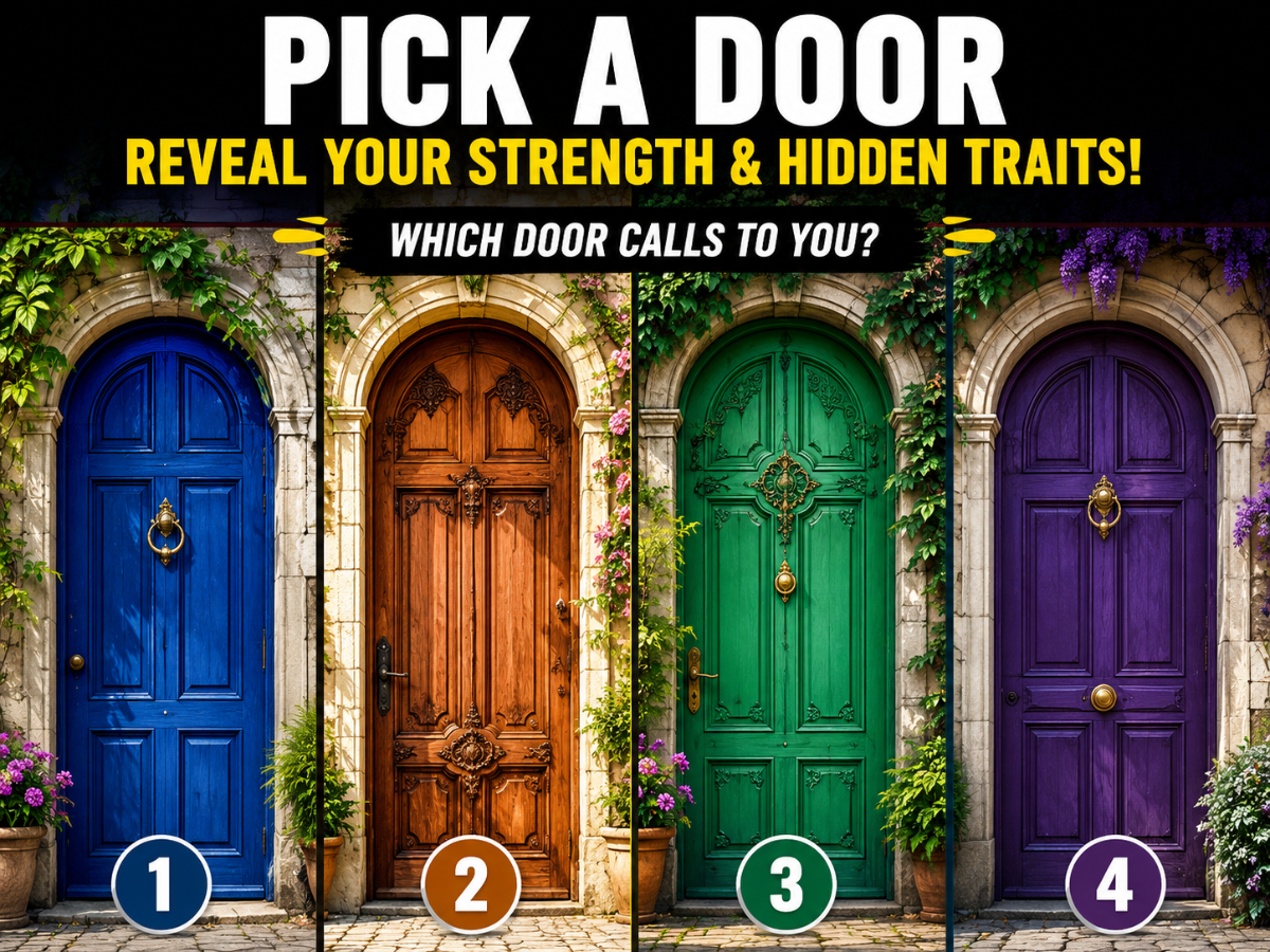 Personality test: Pick a door to reveal your strength and hidden ...