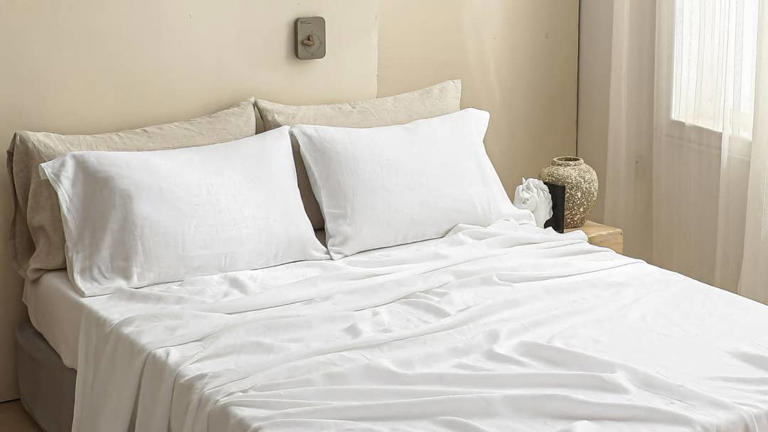 Walmart’s 'absolutely gorgeous' 100% linen sheet set is now on sale for ...