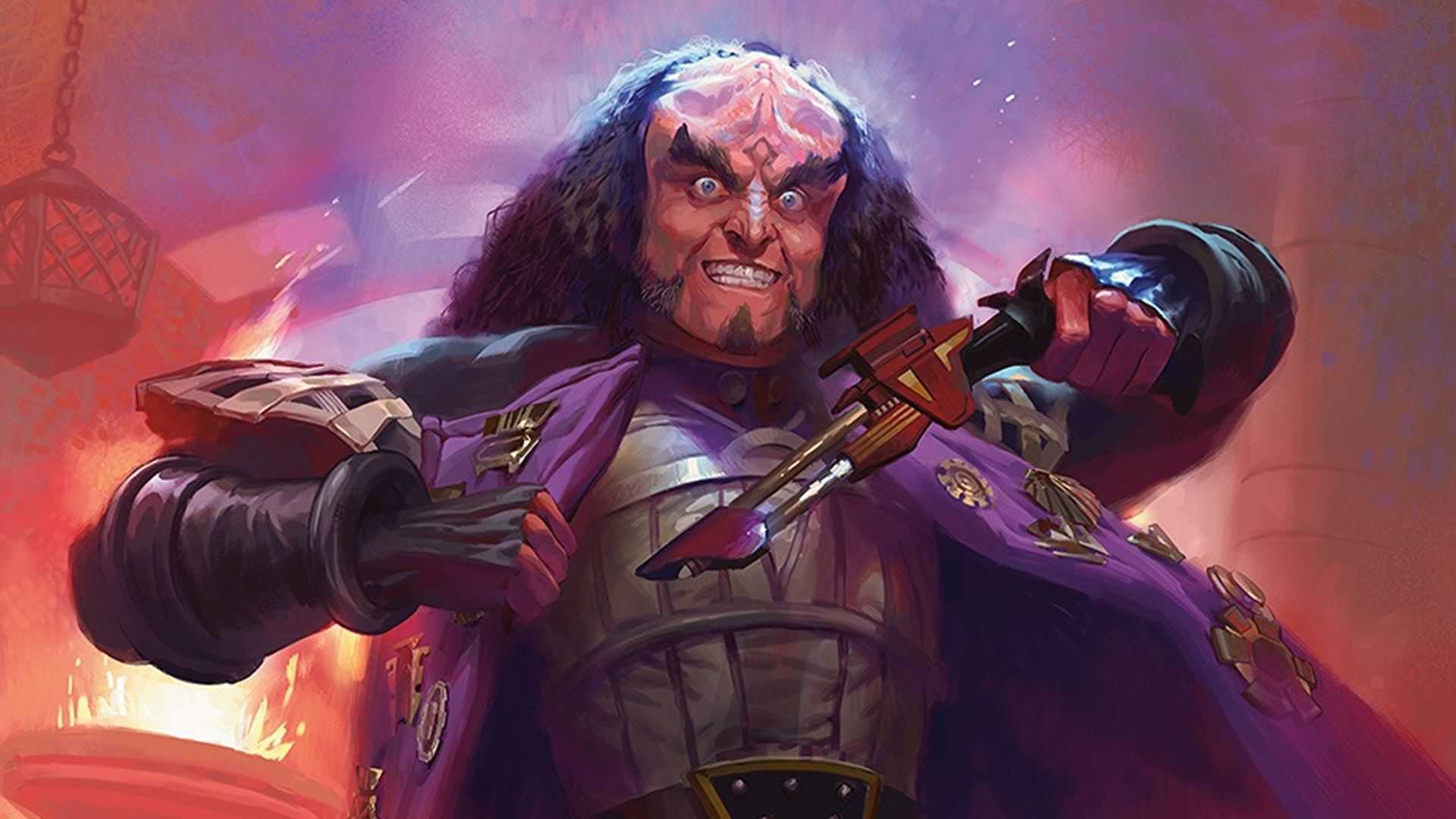 Star Trek Magic the Gathering Gowron Klingon