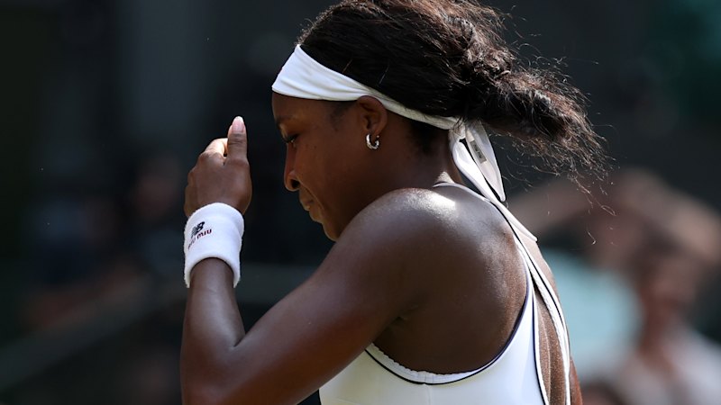 'I panicked': Gauff fluffs 'unmissable' match point