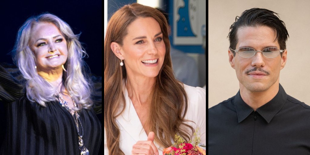 Décès de Bonnie Tyler, blessure de Kate Middleton, confidences de François Civil