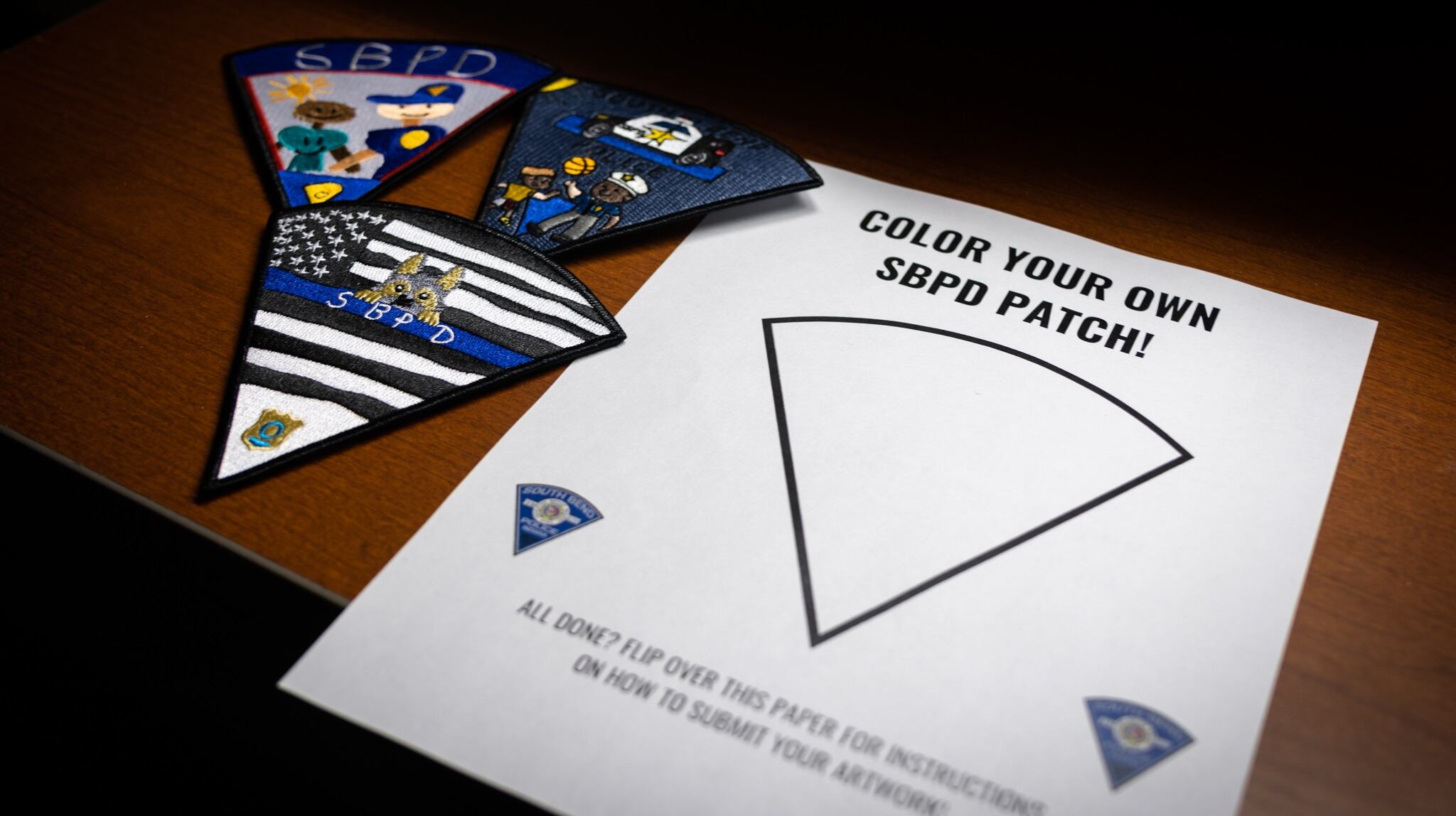South Bend Police Department patch coloring contest returns for 2026