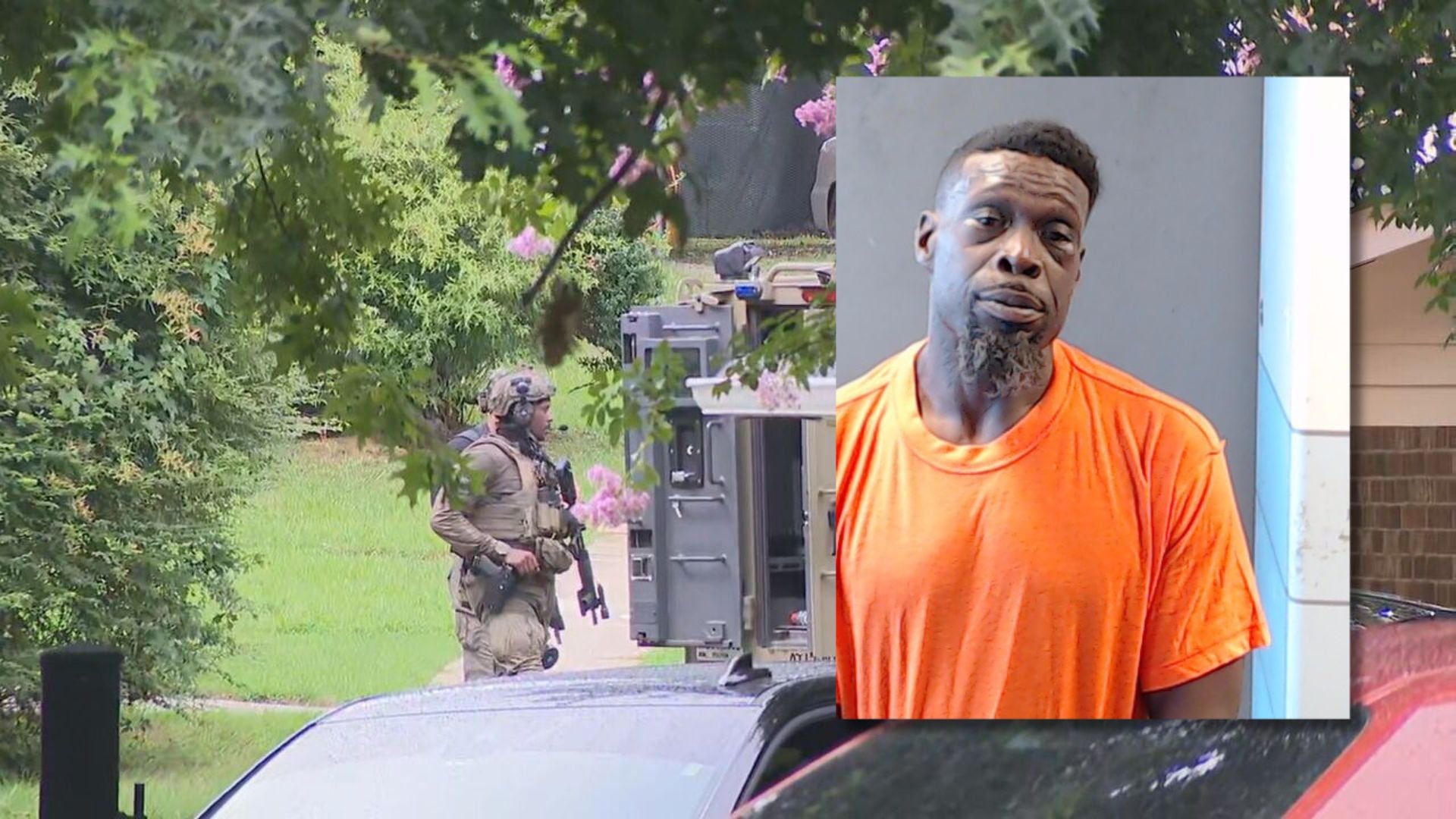 Rape suspect arrested after hours-long standoff