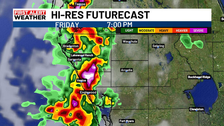 Severe storm threat late Friday could impact evening commute