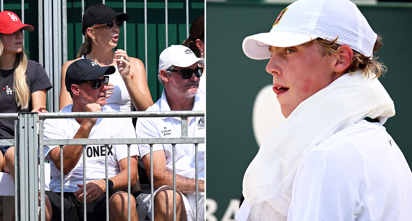 Cruz Hewitt in special tribute to father Lleyton after crushing another Wimbledon top seed