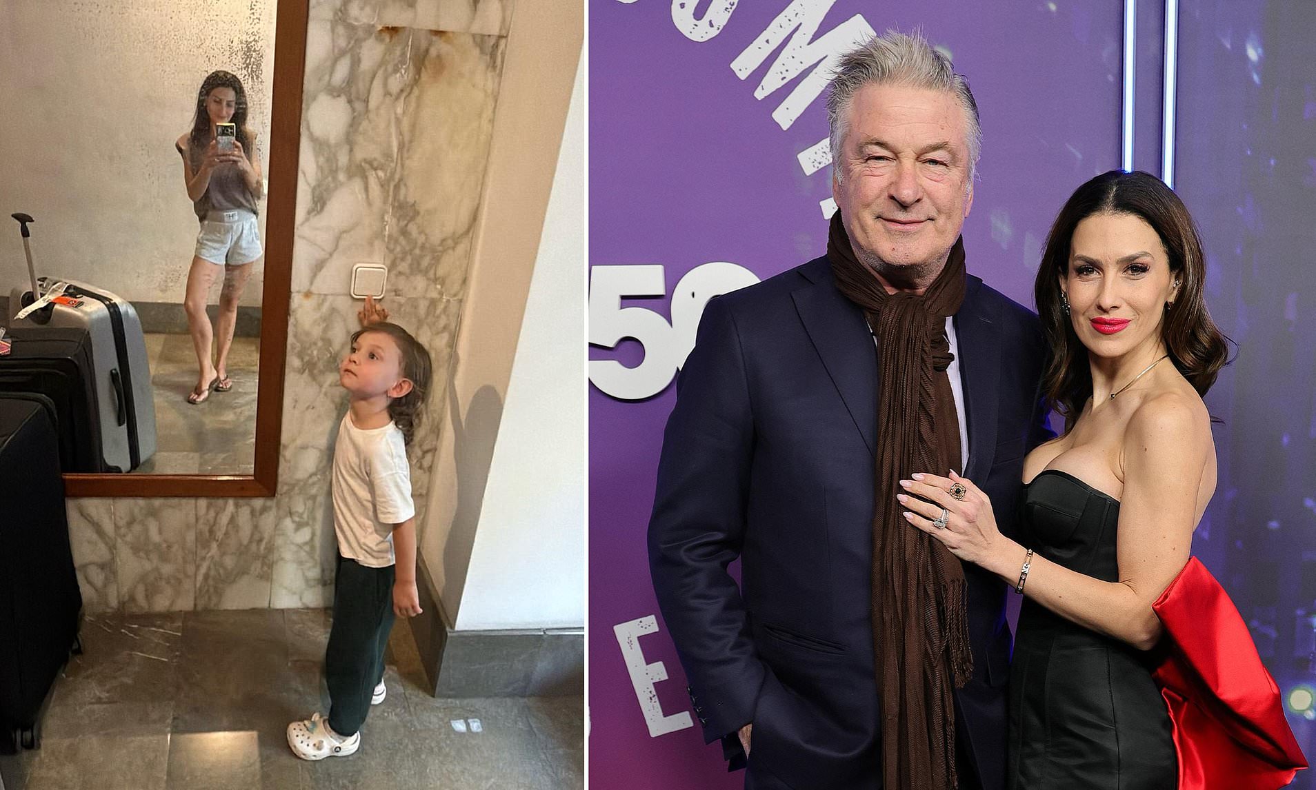 Hilaria Baldwin details 'chaos' of traveling alone with her and husband Alec's seven kids