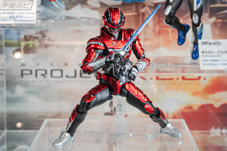 超合金 秘密戦隊ゴレンジャー アカレンジャー」が初展示! 【TAMASHII
