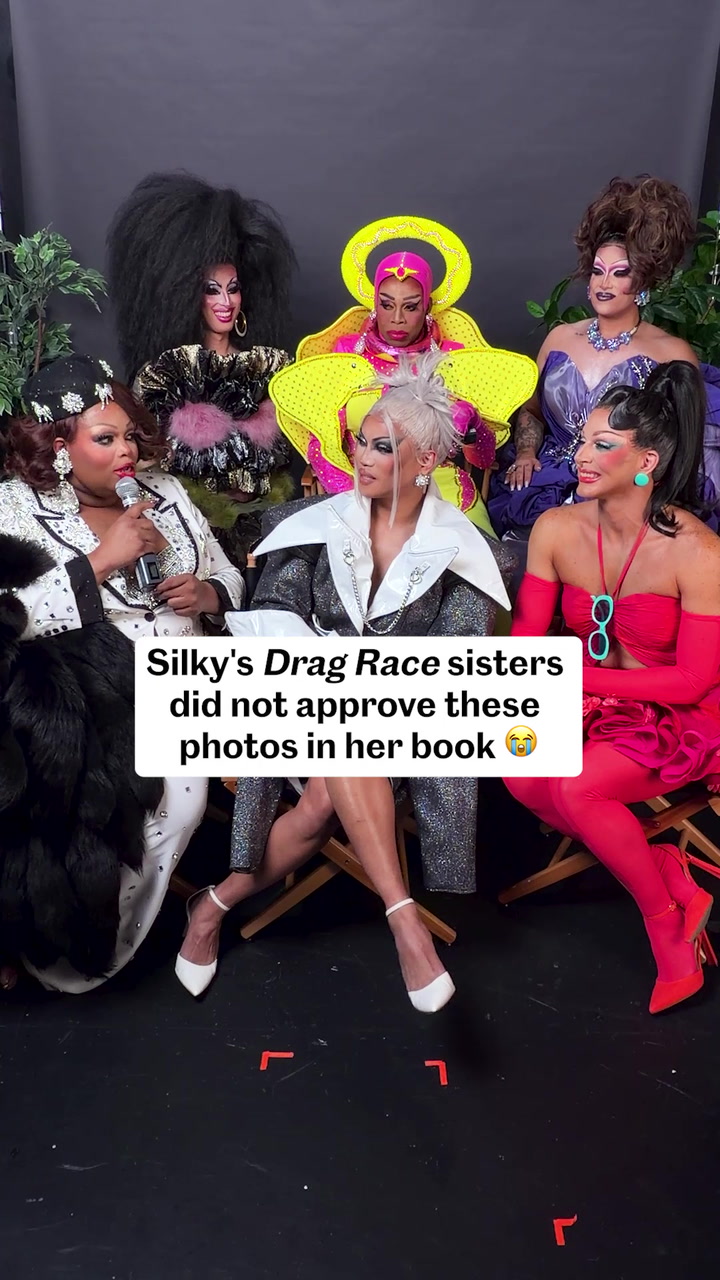 Silky's drag race sisters did not approve these photos