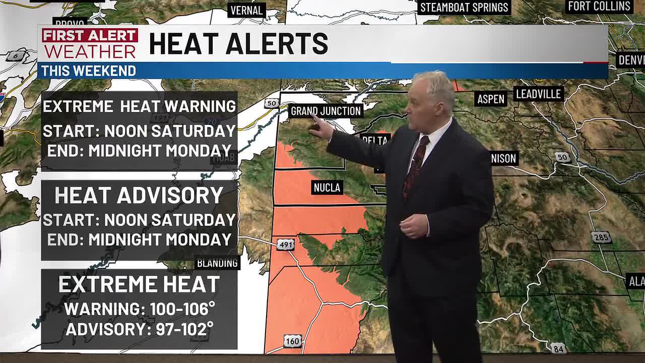First alert | Extreme heat warning issued for dangerous heat this weekend