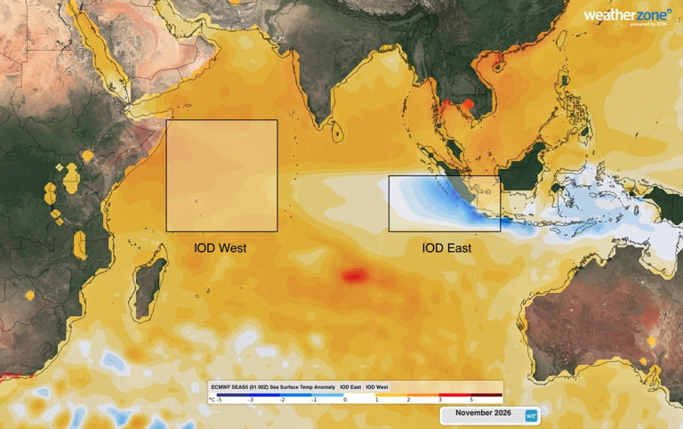 Positive Indian Ocean Dipole possible in 2026 – what this means for ...