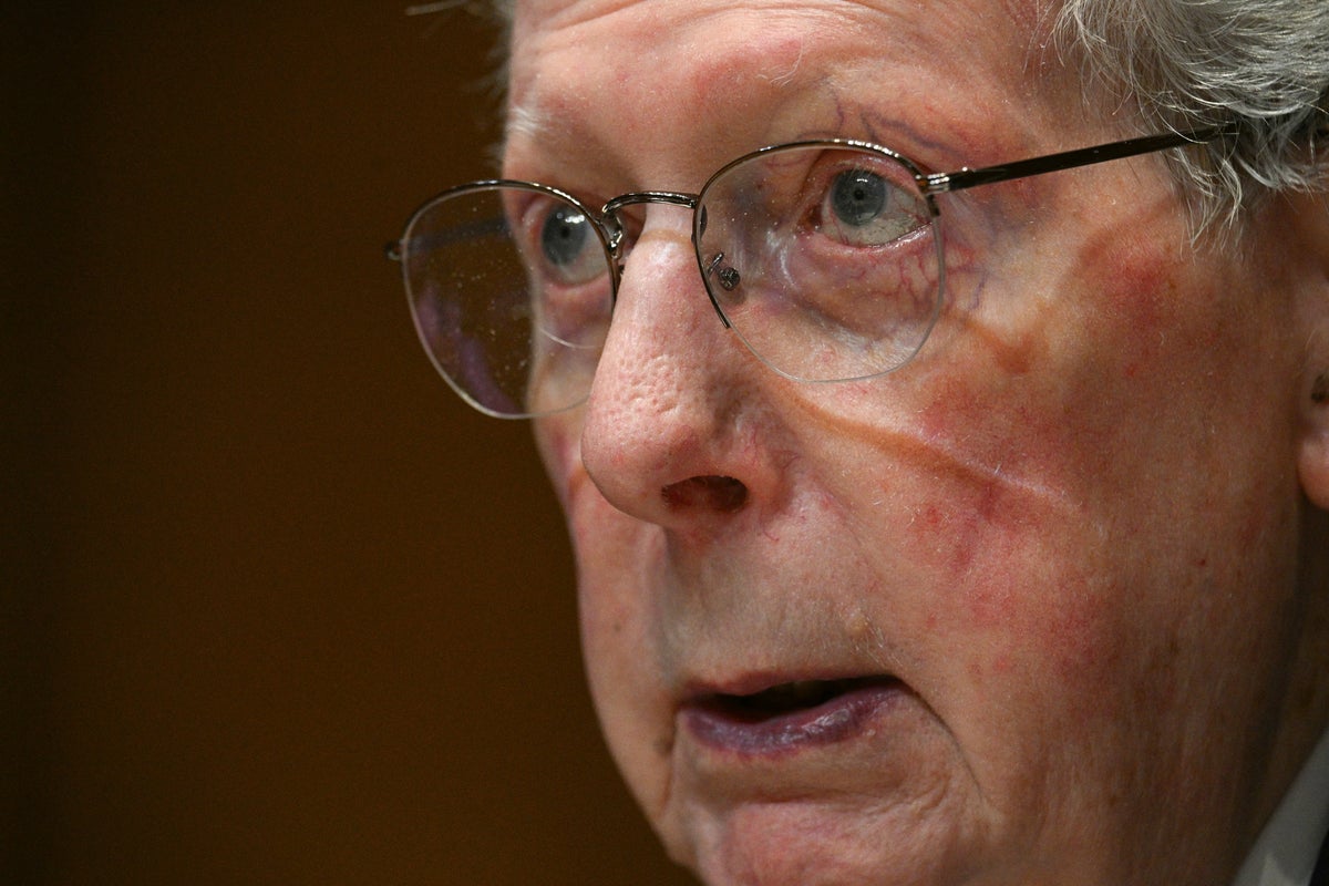 Mitch McConnell a no-show as Senate returns