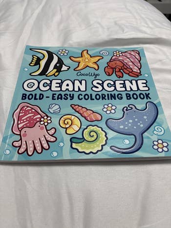 Coloring book titled