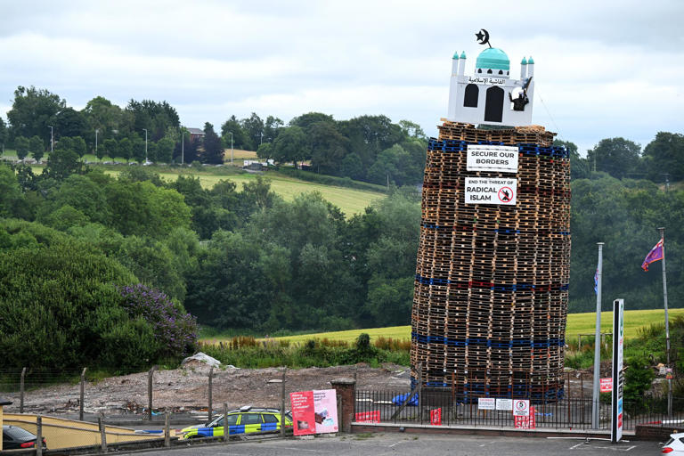 Replica mosque atop a bonfire 'grossly offensive' - Archbishops Martin ...