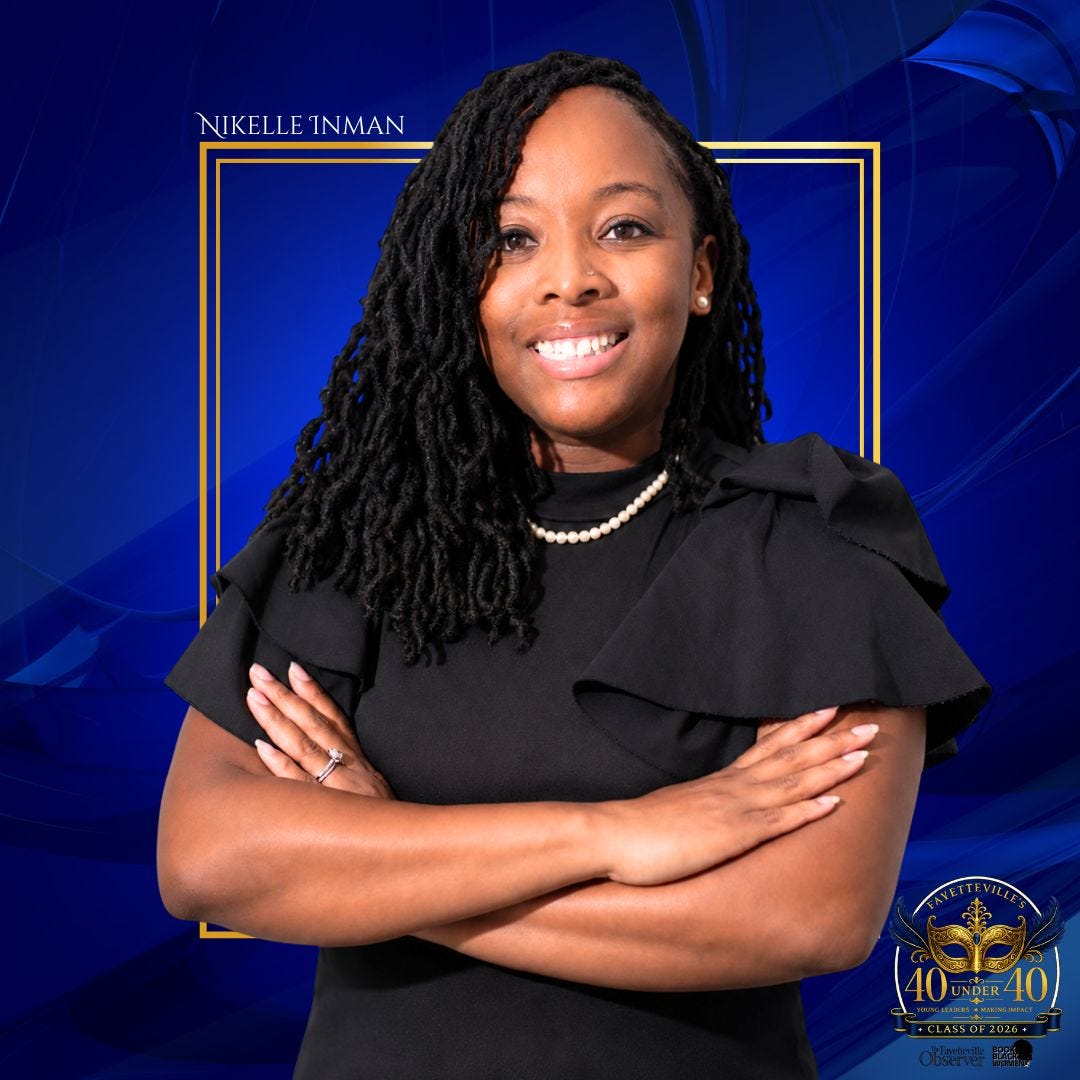 Nikelle Inman named to Fayetteville's 40 under 40 class of 2026