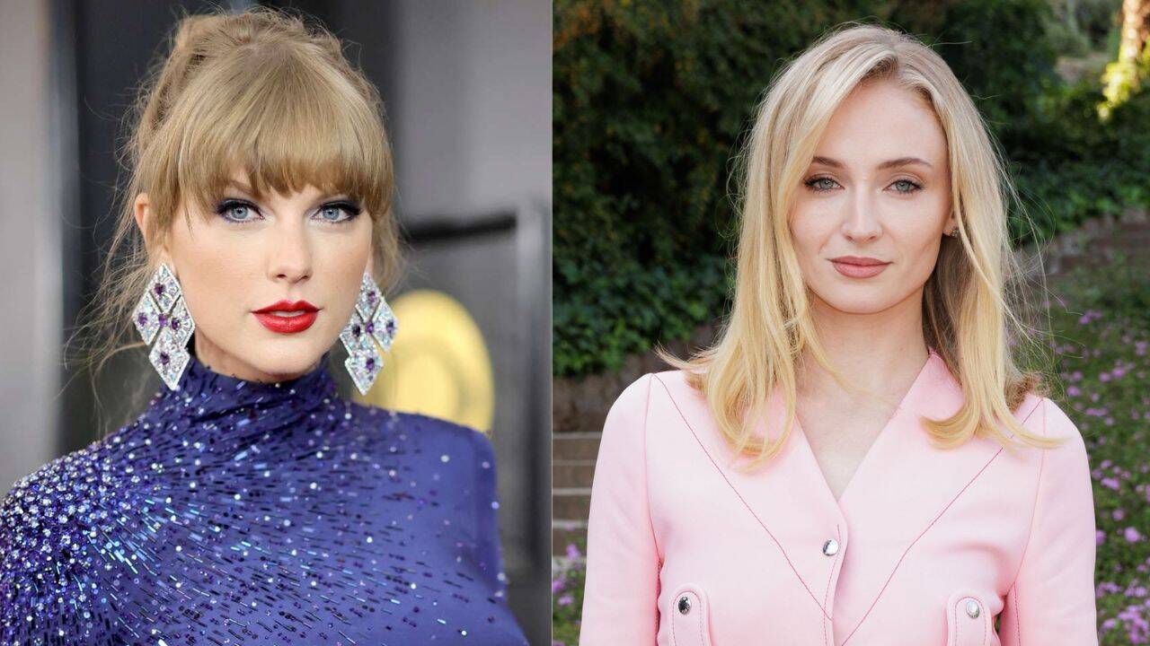 Sophie Turner skipped Taylor Swift's wedding and nobody knows why, but podcasters think something must've happened