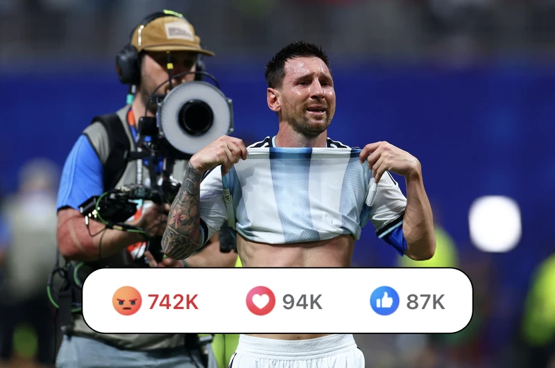 Bài đăng có Messi hứng bão phẫn nộ