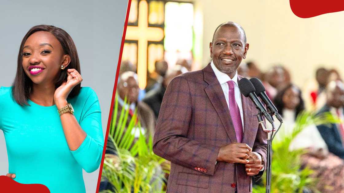 Bold man sends William Ruto to greet Charlene after receiving NYOTA ...