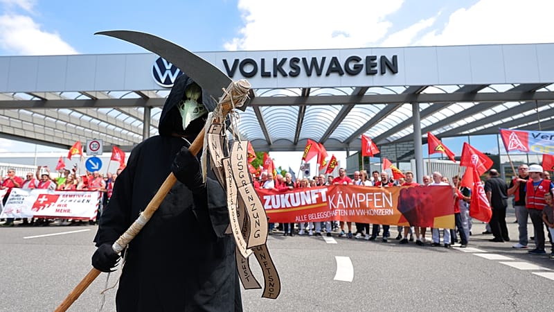 Volkswagen unveils four-year plan but lacks backing for overhaul with up to 100,000 job cuts